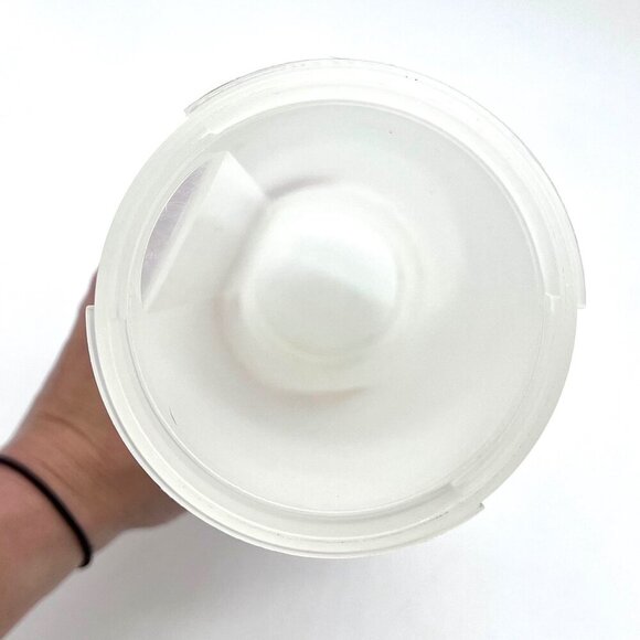 Vintage Tupperware Tall Pantry Container with Blue Lid - Picture 8 of 9